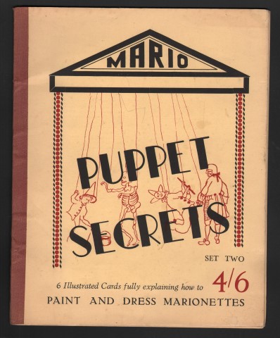 Image for Mario Puppet Secrets. Set Two: How to Paint and Dress Marionettes.