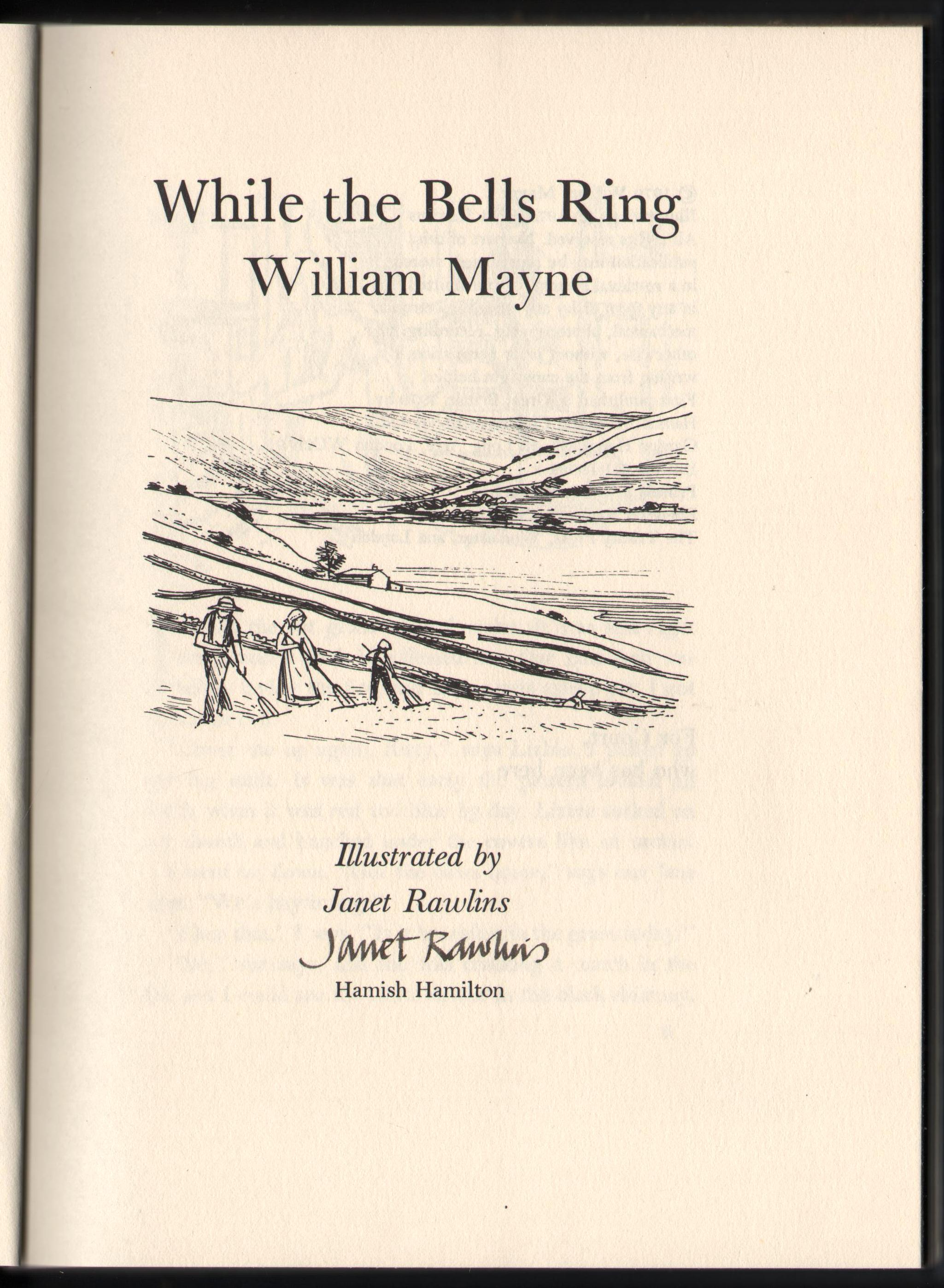 While The Bells Ring. (illustrated by Janet Rawlins).