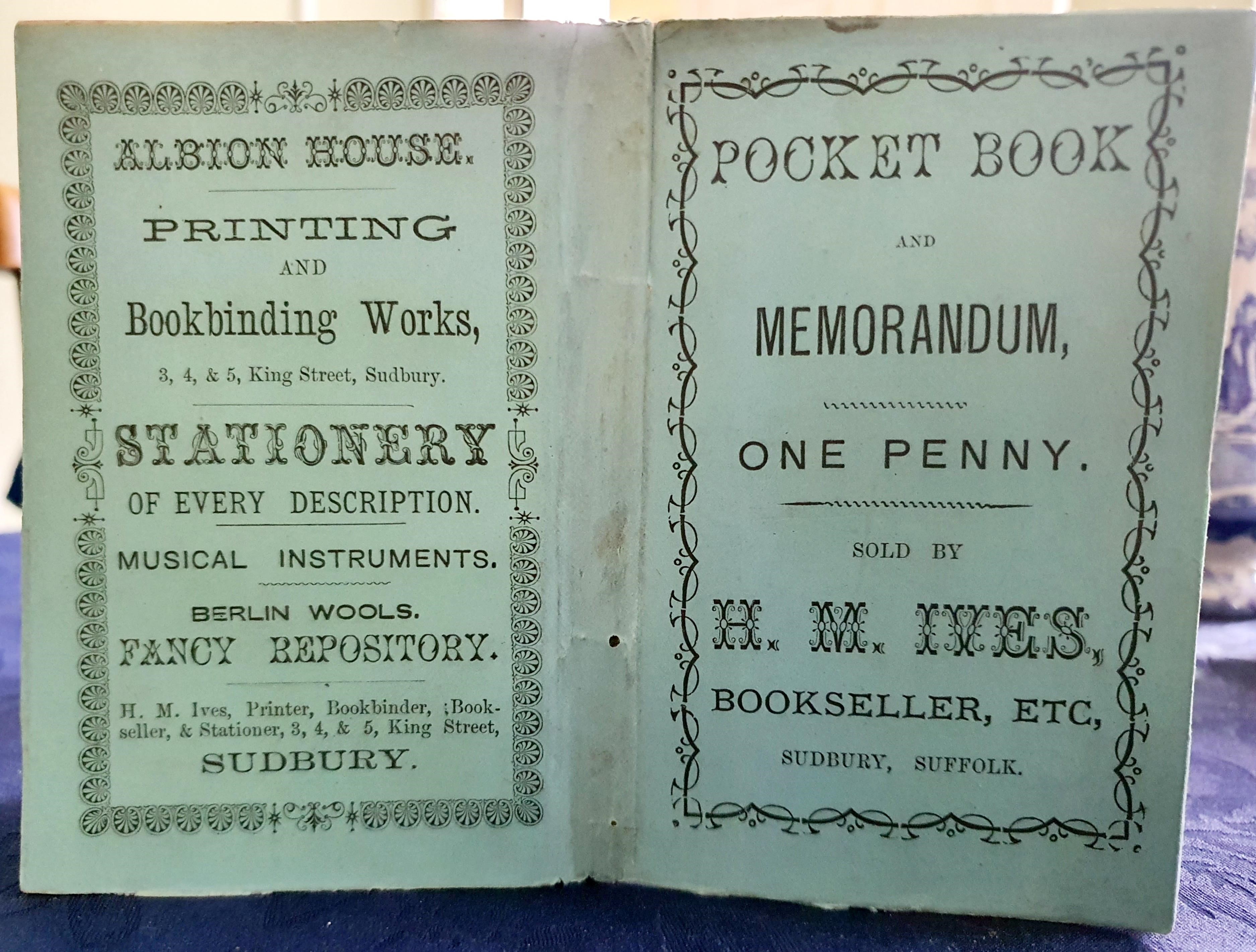 Image for Fulcher's Ladies Memorandum Book And Poetical Miscellany, 1875 .