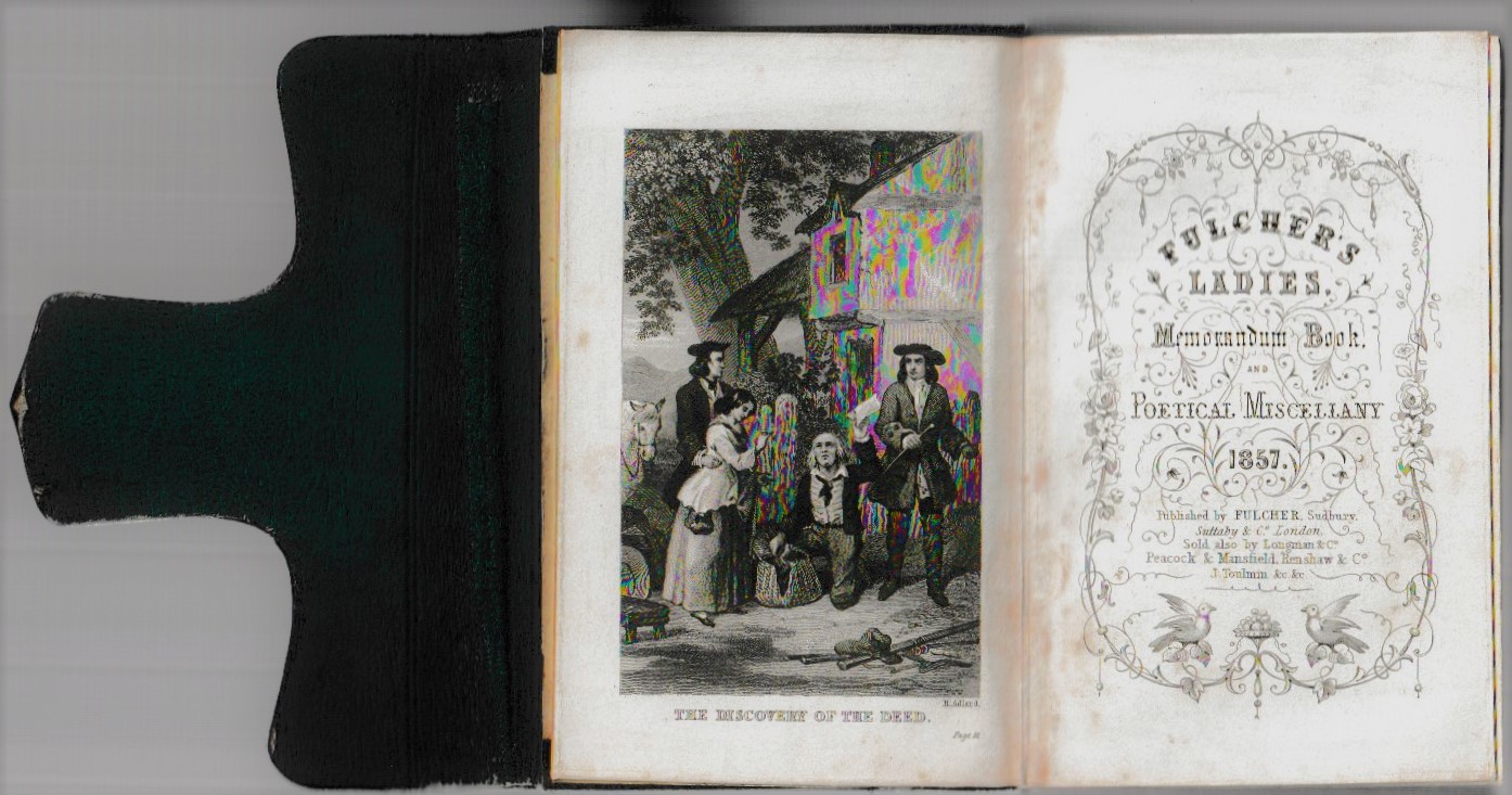 Image for Fulcher's Ladies Memorandum Book, And Poetical Miscellany 1857.