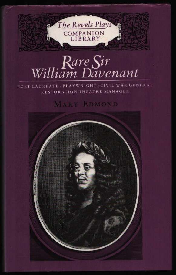 Image for Rare Sir William Davenant. Poet laureate, Playwright, Civil War General, Restoration Theatre Manager.