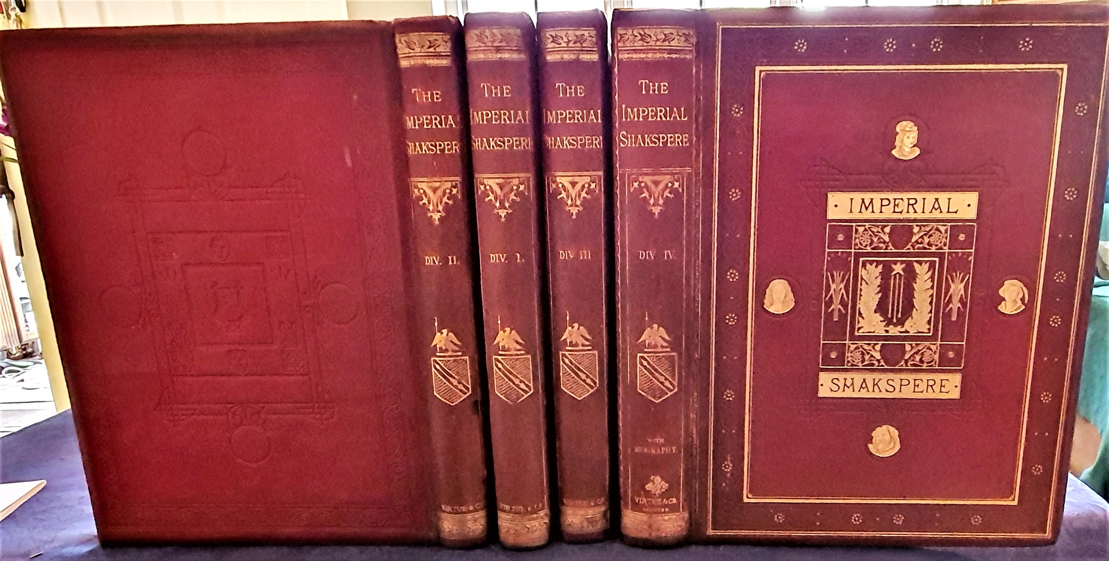 Image for The Works of Shakspere (sic). With notes. Imperial Edition. With illustrations on Steel from pictures by C.W. Cope, W. P. Frith, C. R. Leslie, D. Maclise... and others. In Two Volumes