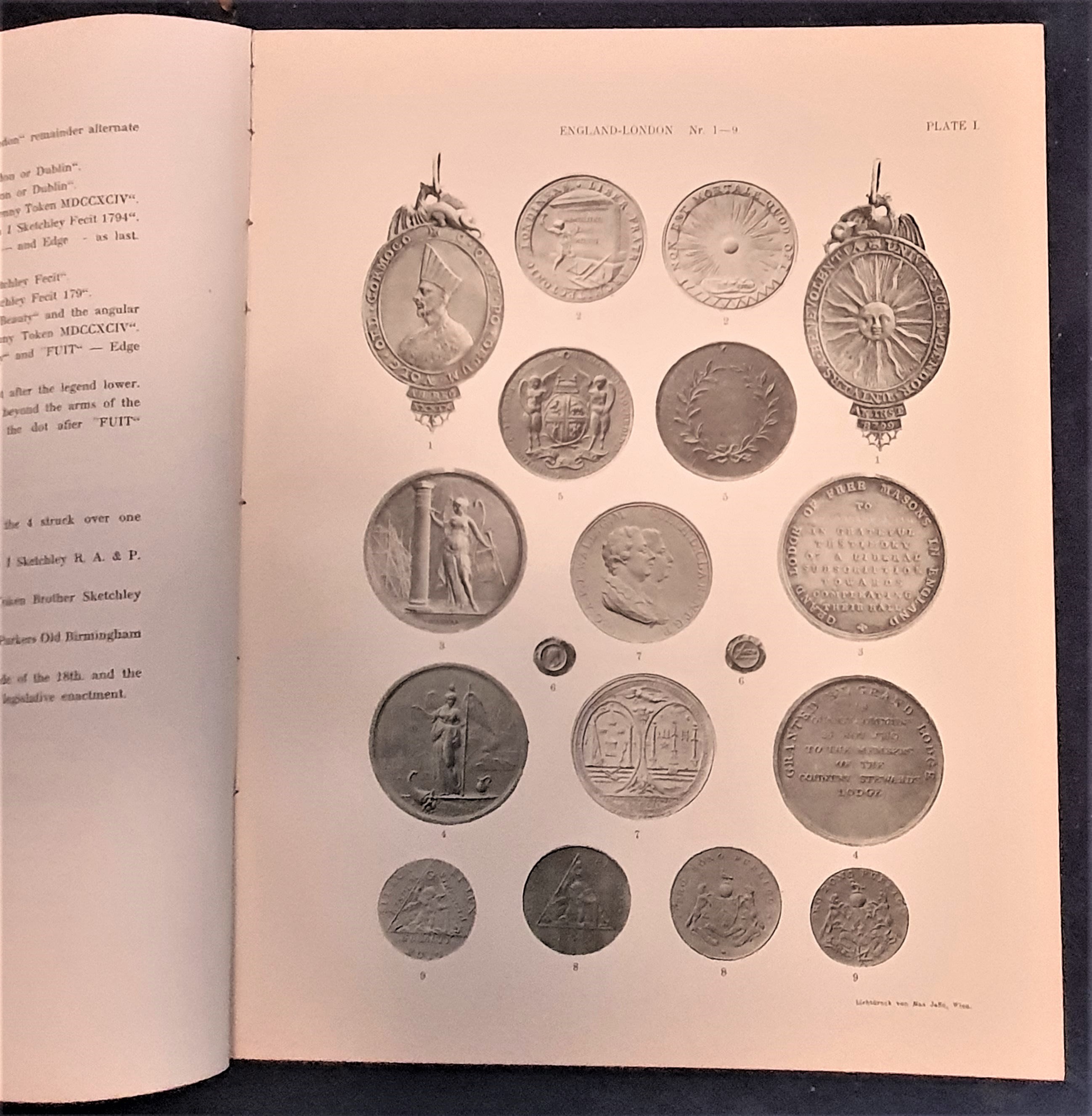 Image for The Medals (Commemorative Or Historical) of British Freemasonry a Photographic Reproduction of Medals Struck By British Lodges and Freemasons Together With an Accurate Description of Each Specimen and a Full Account of the Person Or Event Thereby...