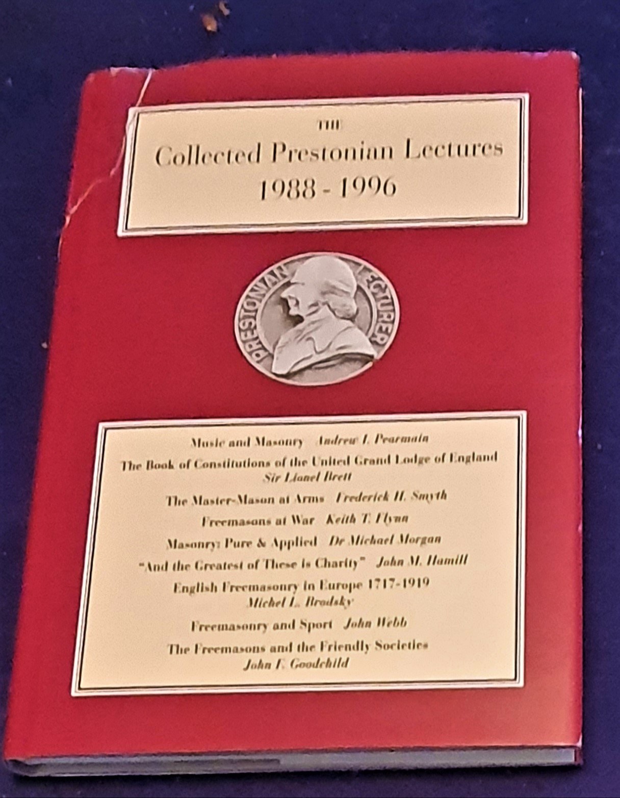 Image for The Collected Prestonian Lectures 1988 - 1996 (Volume Four) .