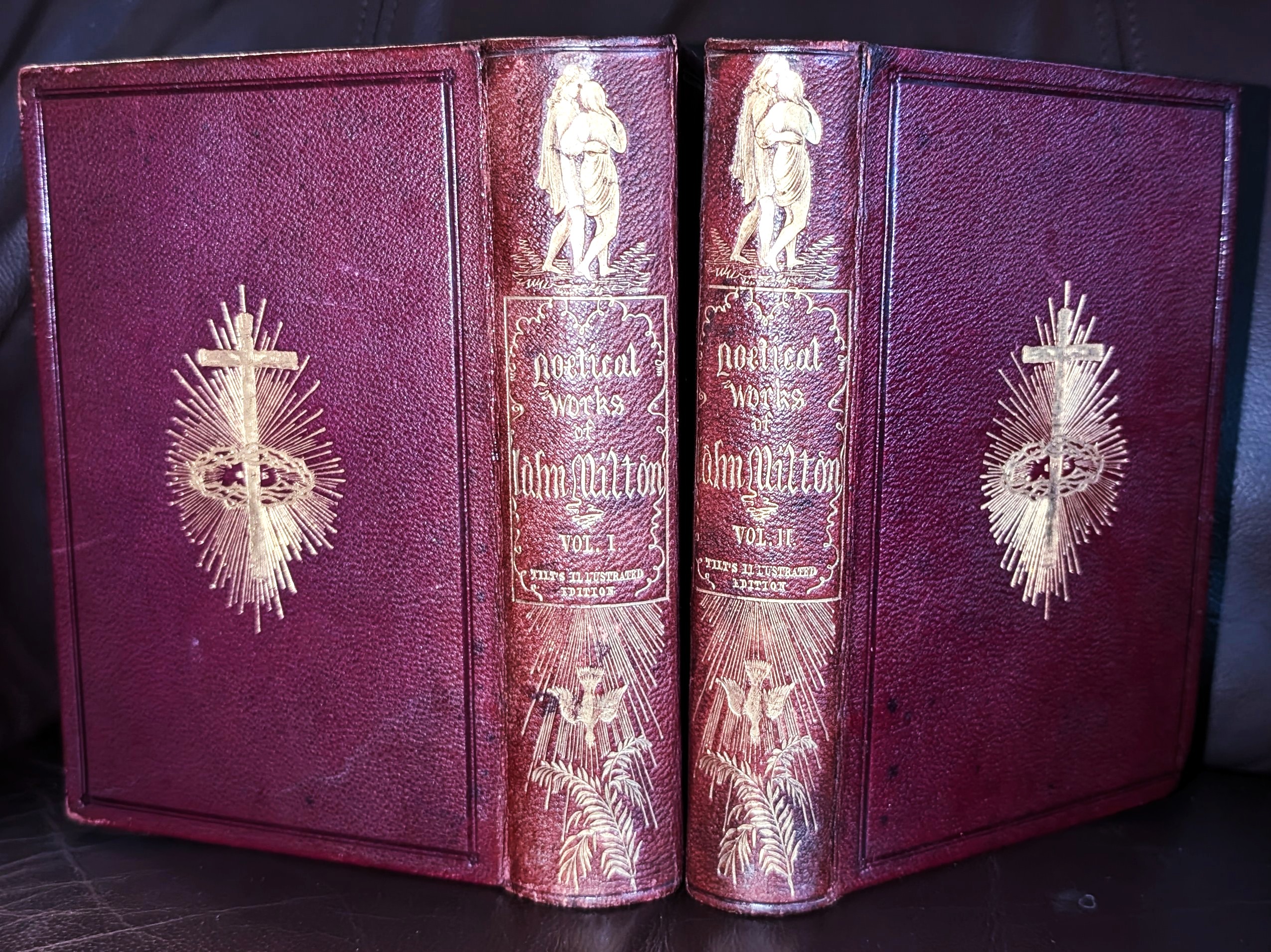 The Poetical Works Of John Milton : With A Memoir, And Critical Remarks On His Genius And Writings By James Montgomery ; And One Hundred And Twenty Engravings From By John Thompson, S. And T. Williams, [et al] From Drawings By William Harvey.