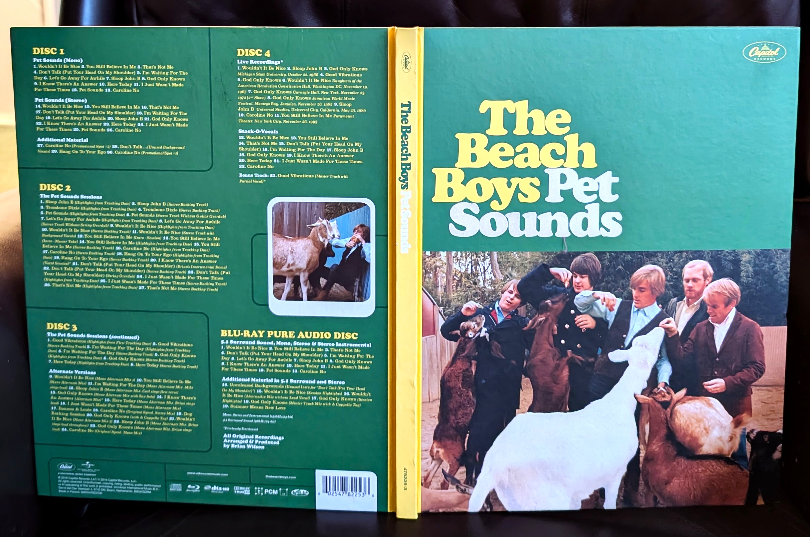 The Beach Boys Pet Sounds - 50th Anniversary Edition + Blu-Ray