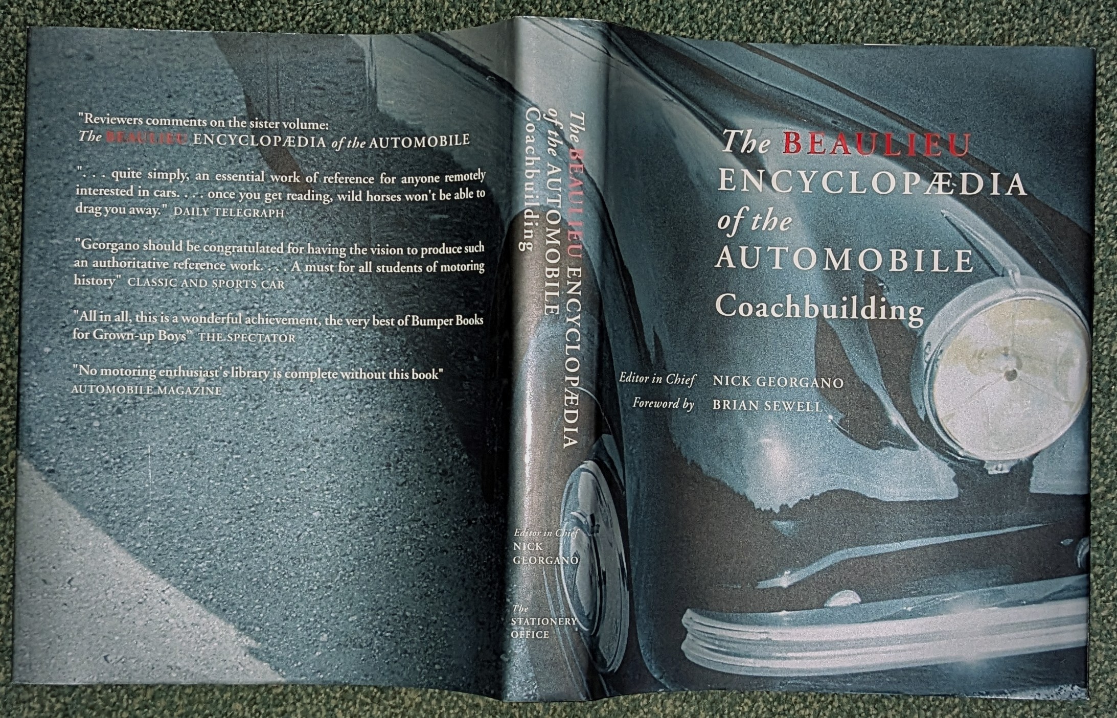 The Beaulieu Encyclopdia of the Automobile. Coachbuilding. Editor in Chief, Nick Georgano . Foreword by Brian Sewell.