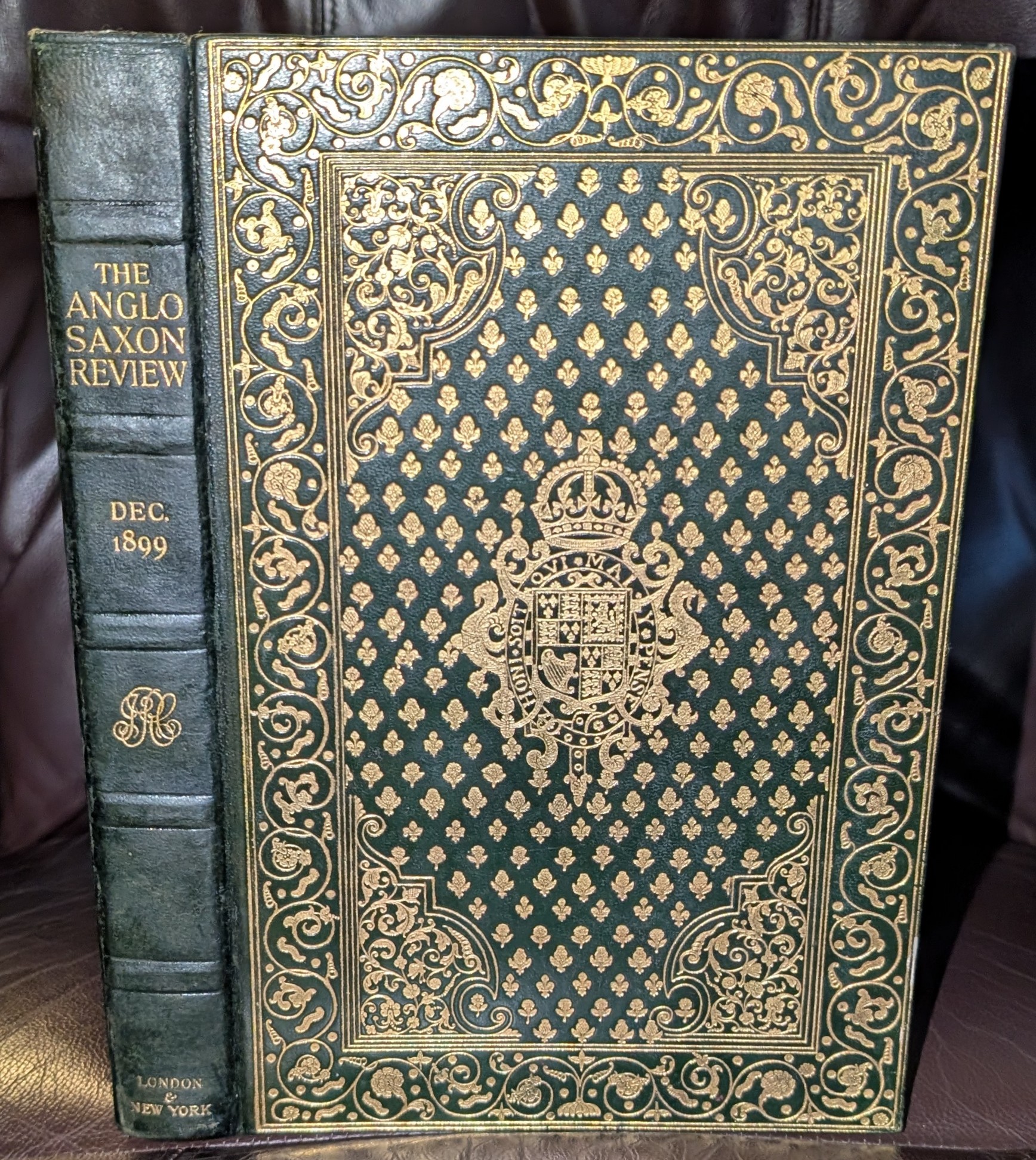 The Anglo-Saxon Review, A Quarterly Miscellany. Vol. VII. December, 1900 .