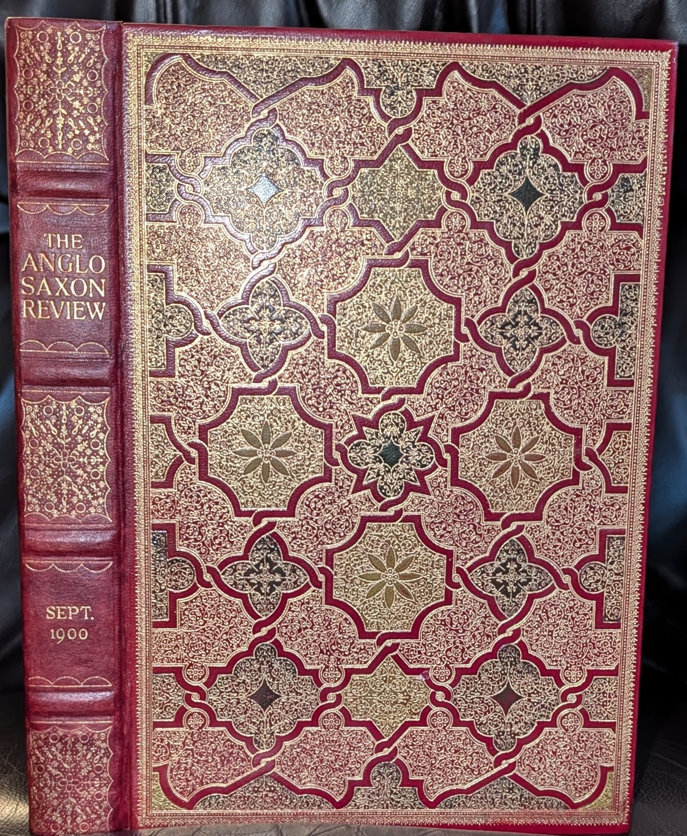 The Anglo-Saxon Review, A Quarterly Miscellany. Vol. VI. September, 1900 .