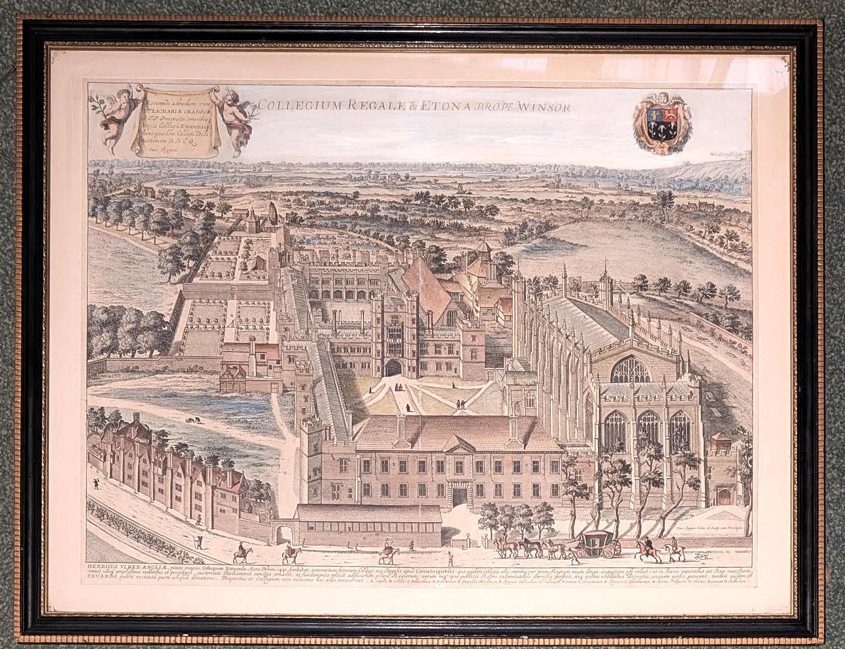 Collegium Regale de Etona prope Winsor.