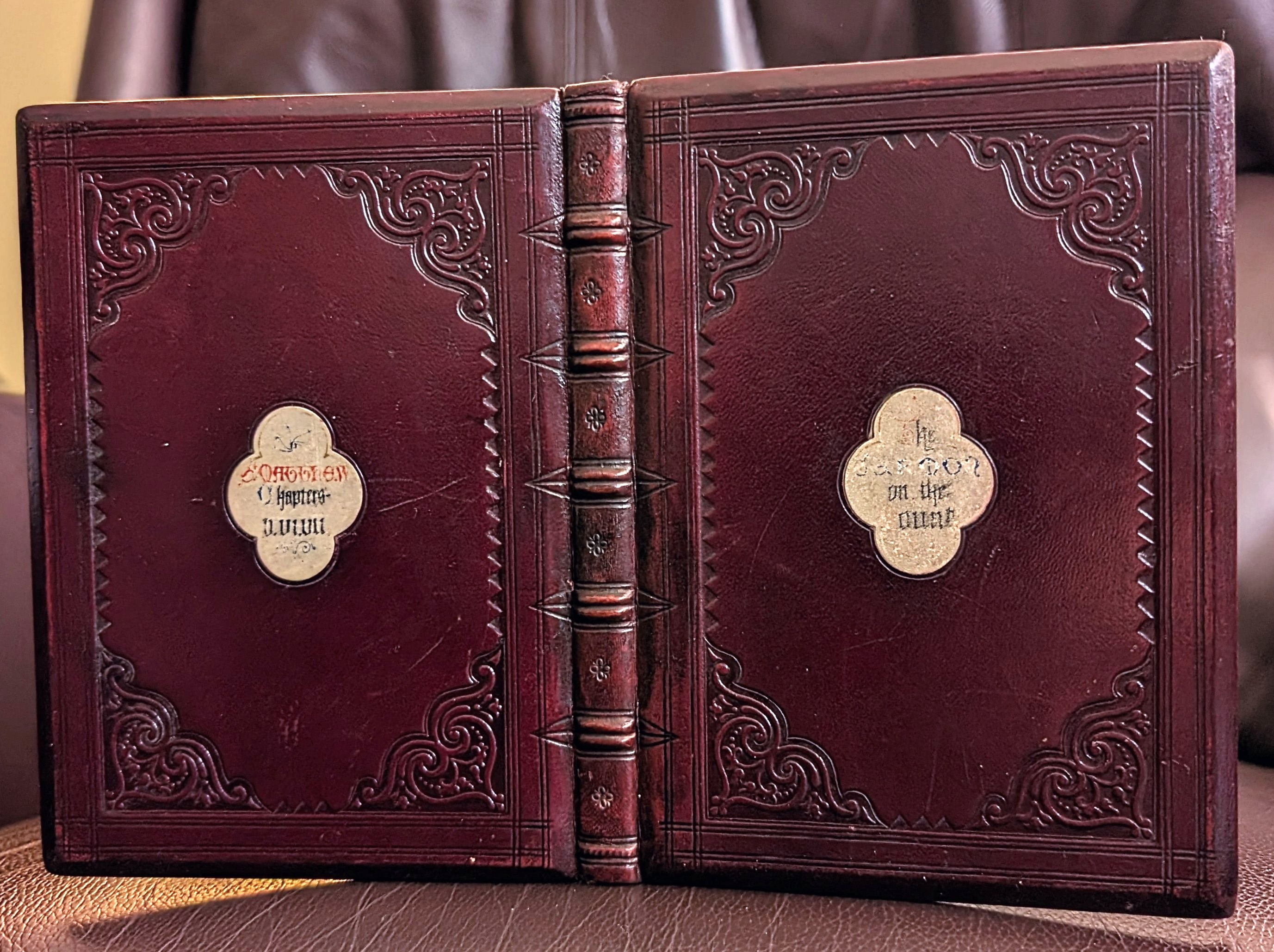 The Sermon on the Mount . Illuminated by Owen Jones .