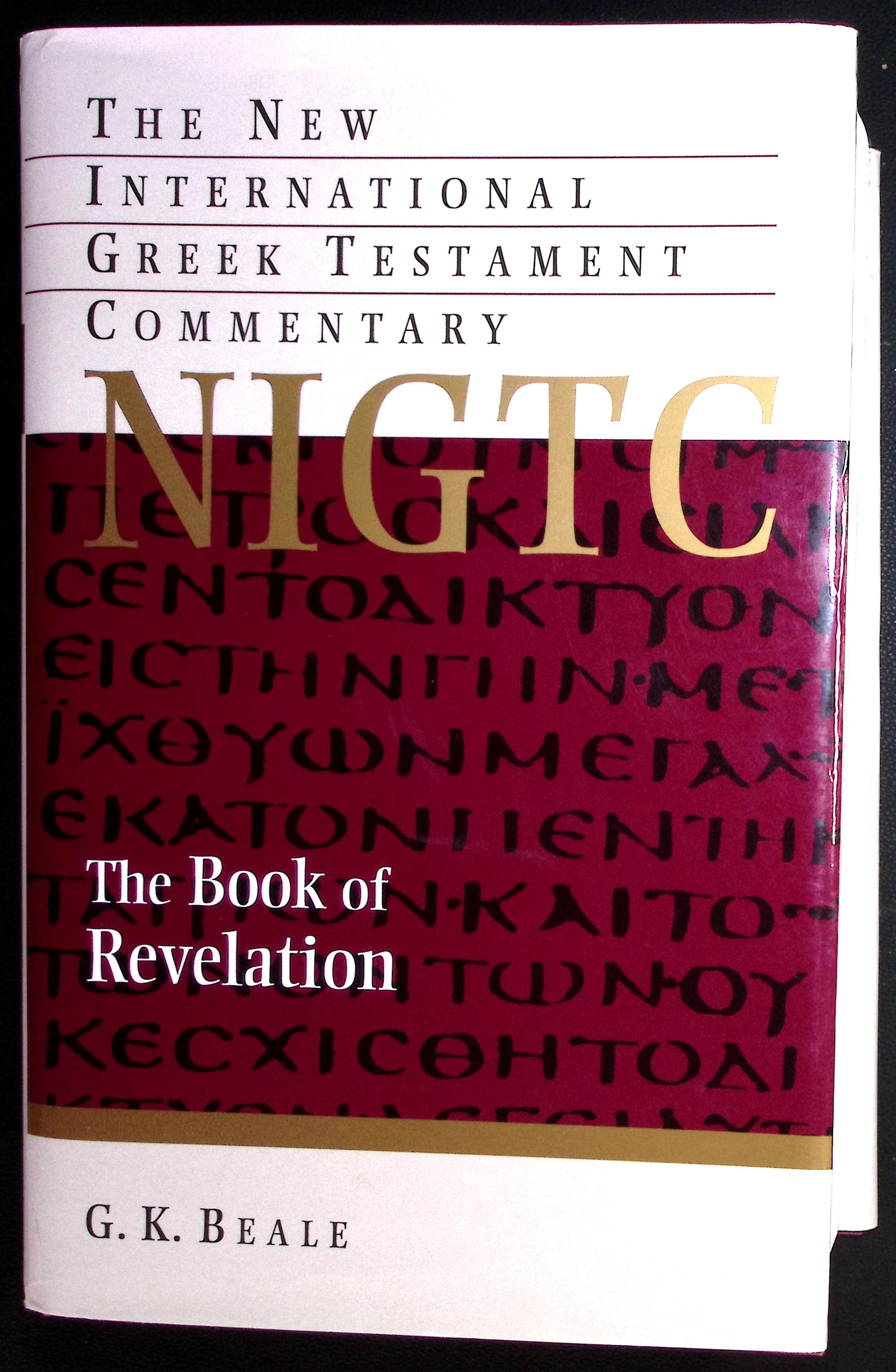 The Book of Revelation. A Commentary on the Greek Text. (NGTC).