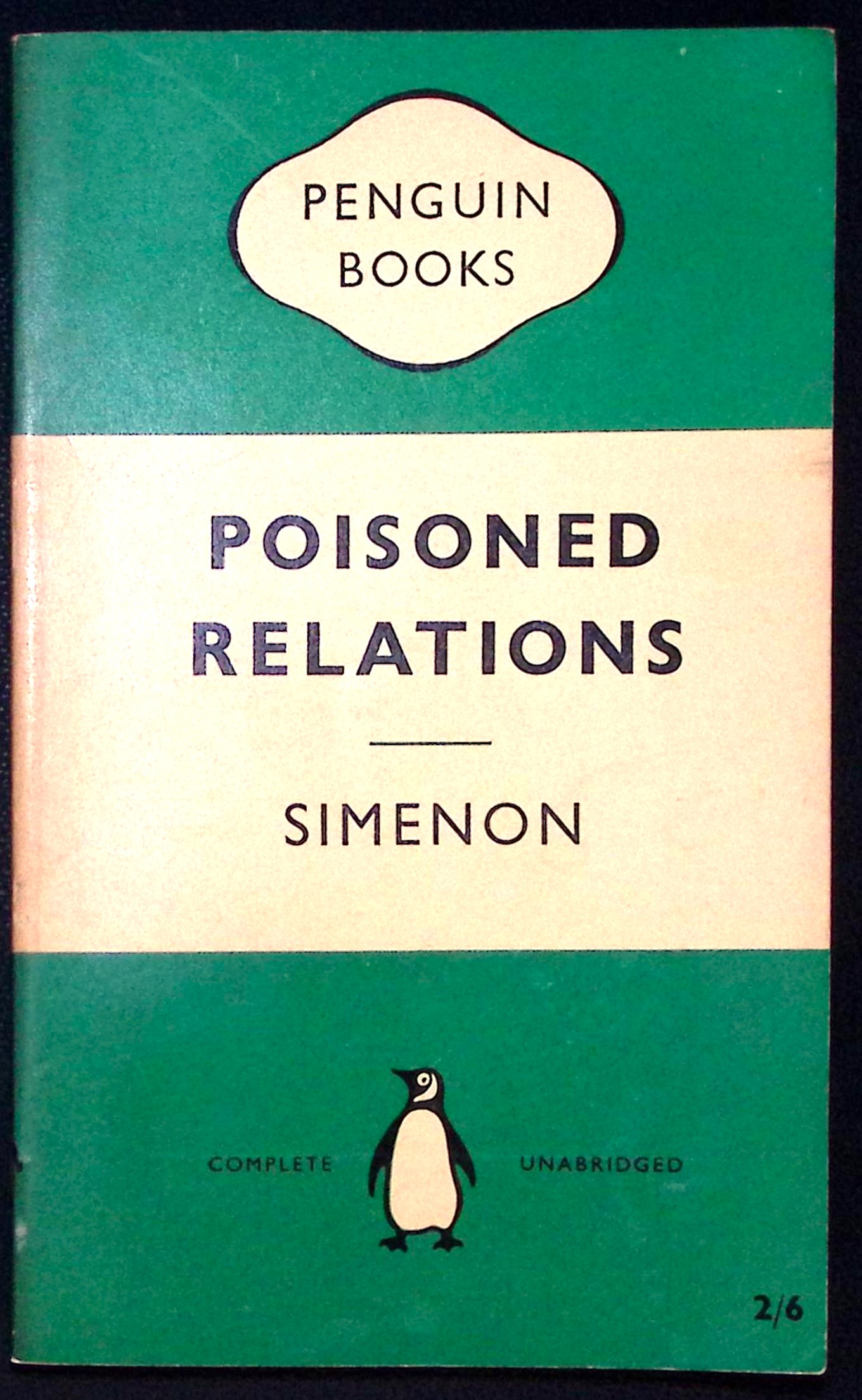 Poisoned Relations. (Penguin No.1224).