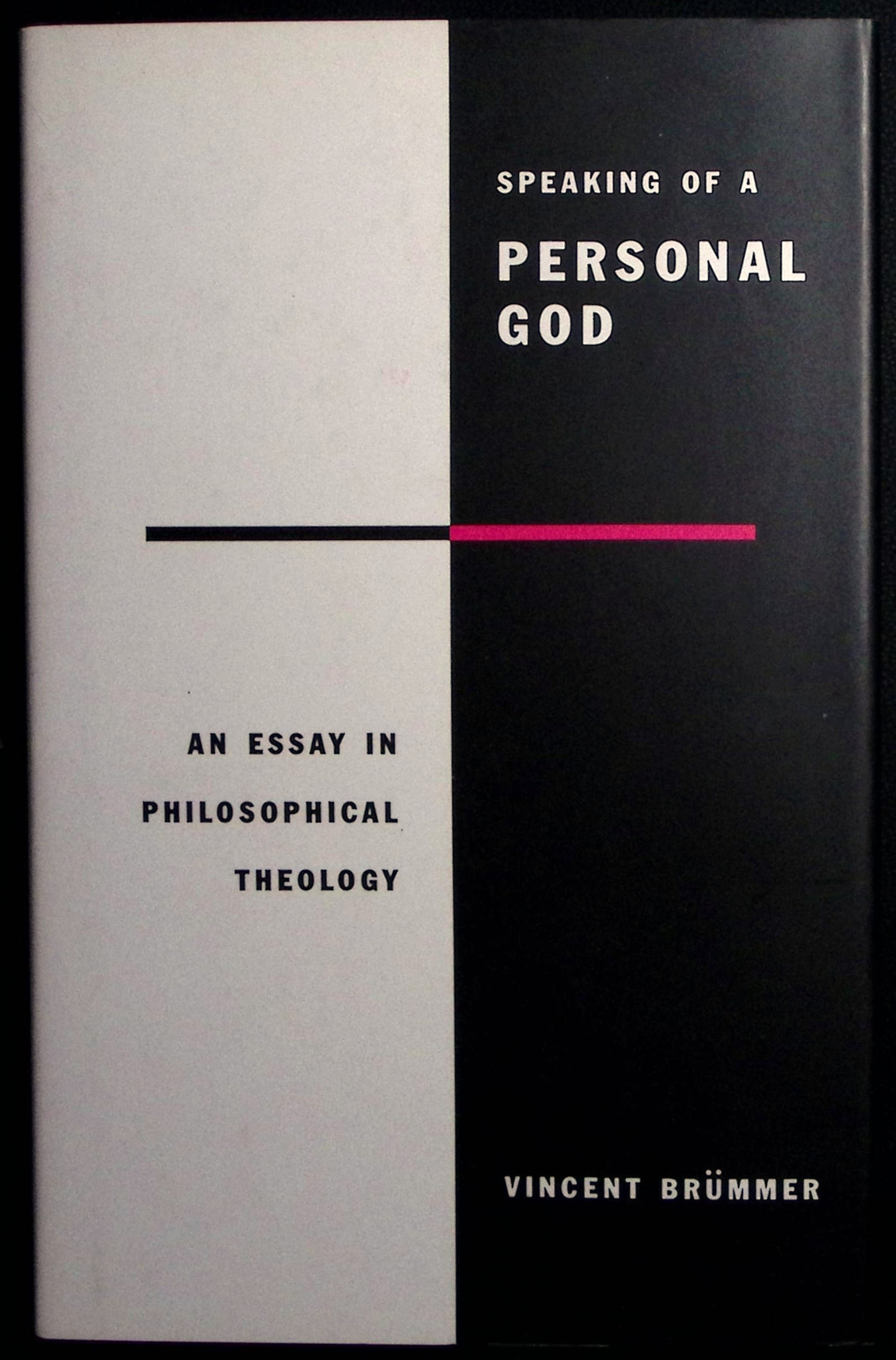 Speaking of a Personal God. An Essay in Philosophical Theology.