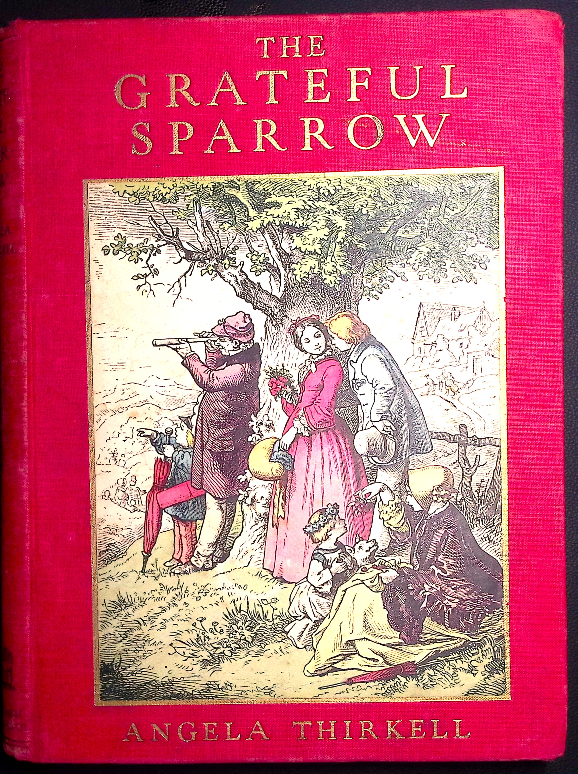 The Grateul Sparrow. (Taken from the German).
