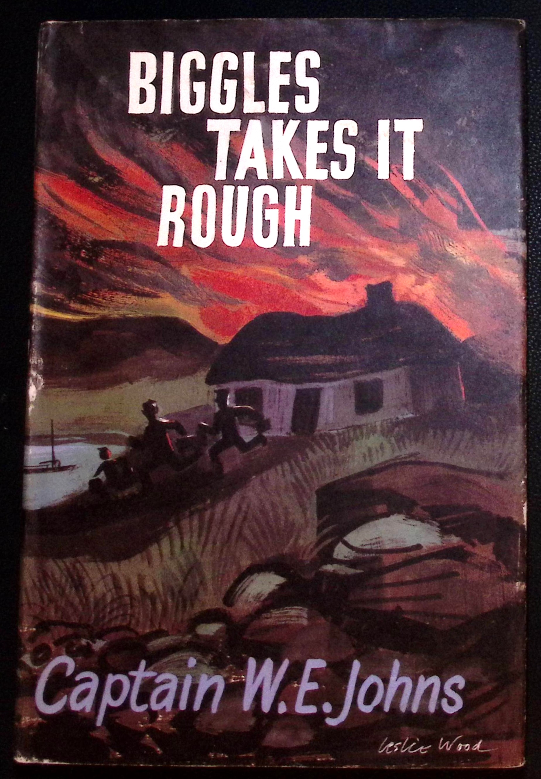 Biggles Takes it Rough.