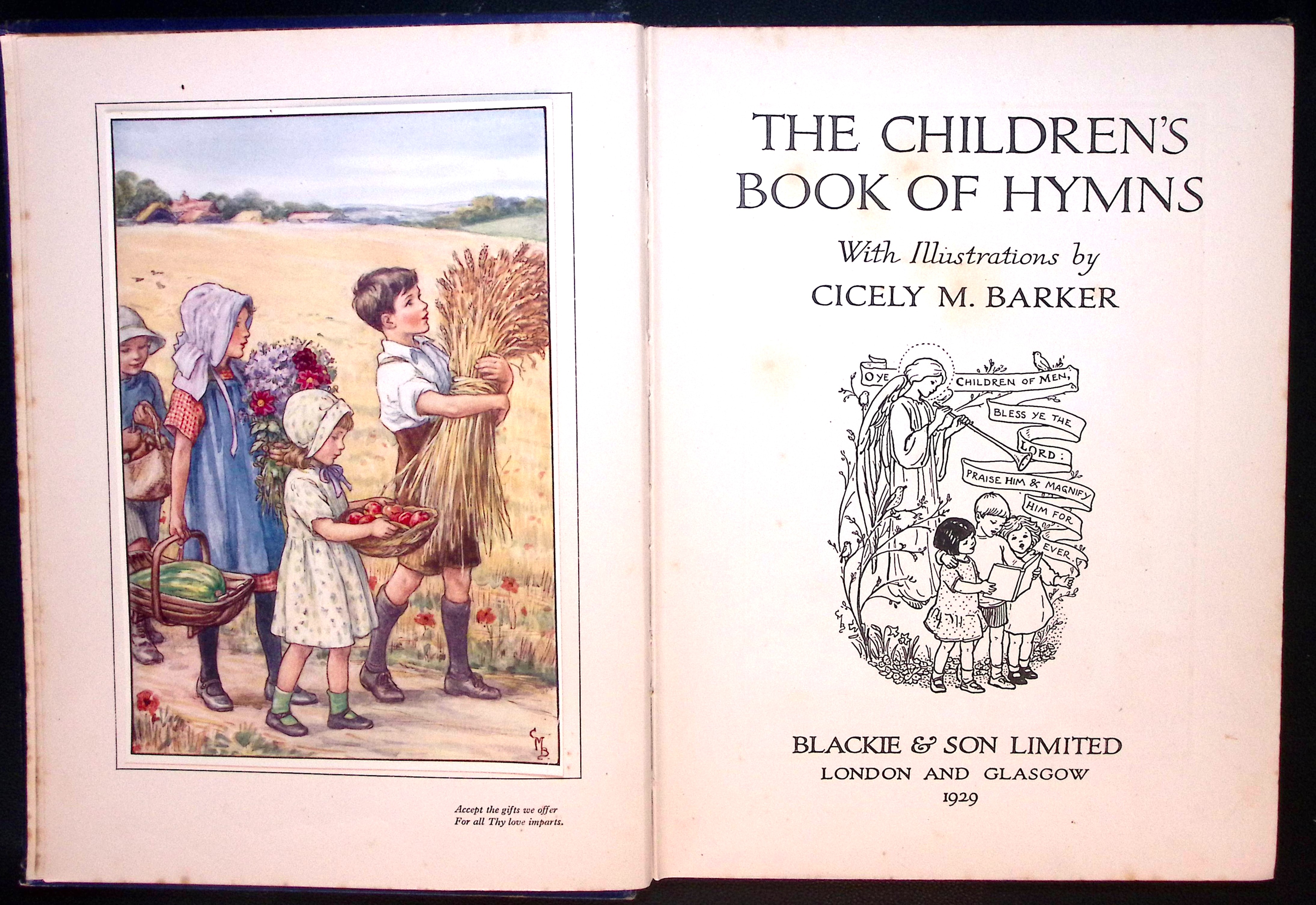 The Children's Book of Hymns.