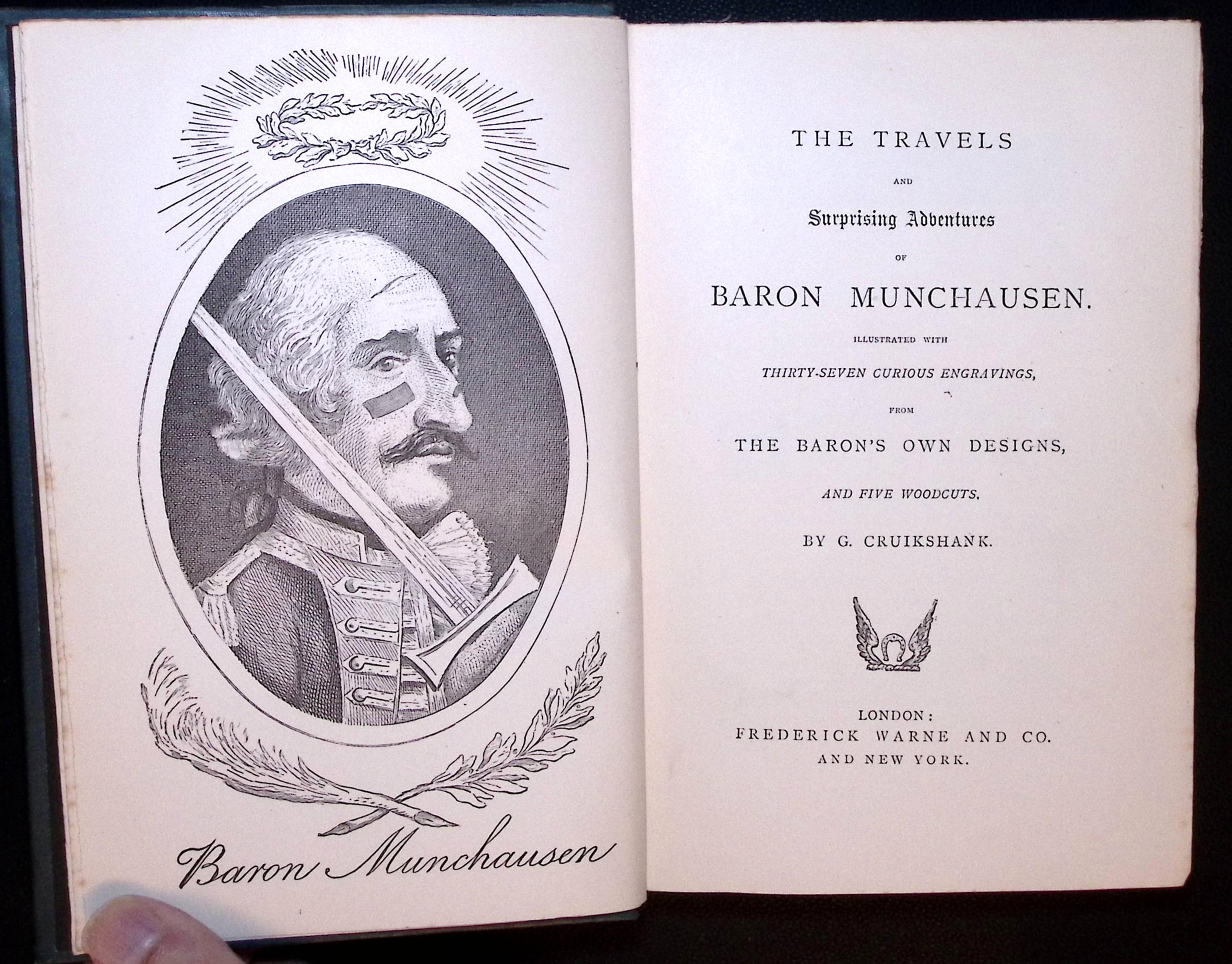 The Travels and Surprising Adventures of Baron Munchausen.