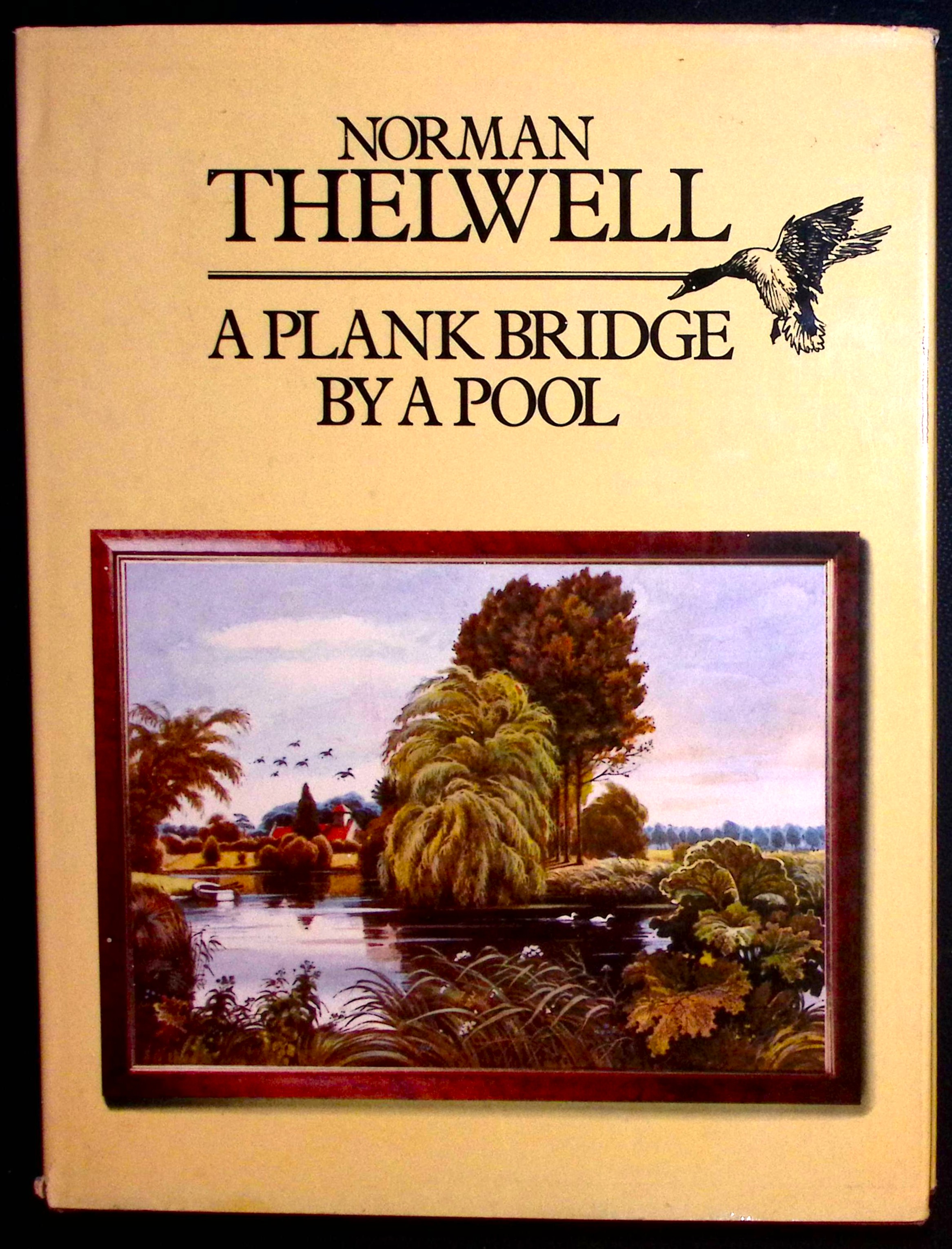A Plank Bridge by a Pool.
