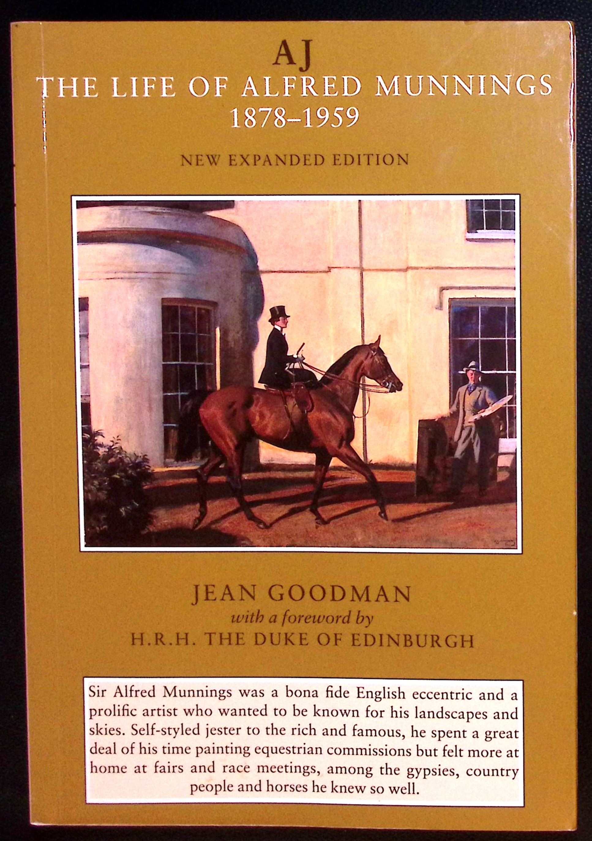 AJ: The Life of Alfred Munnings 1878-1959.