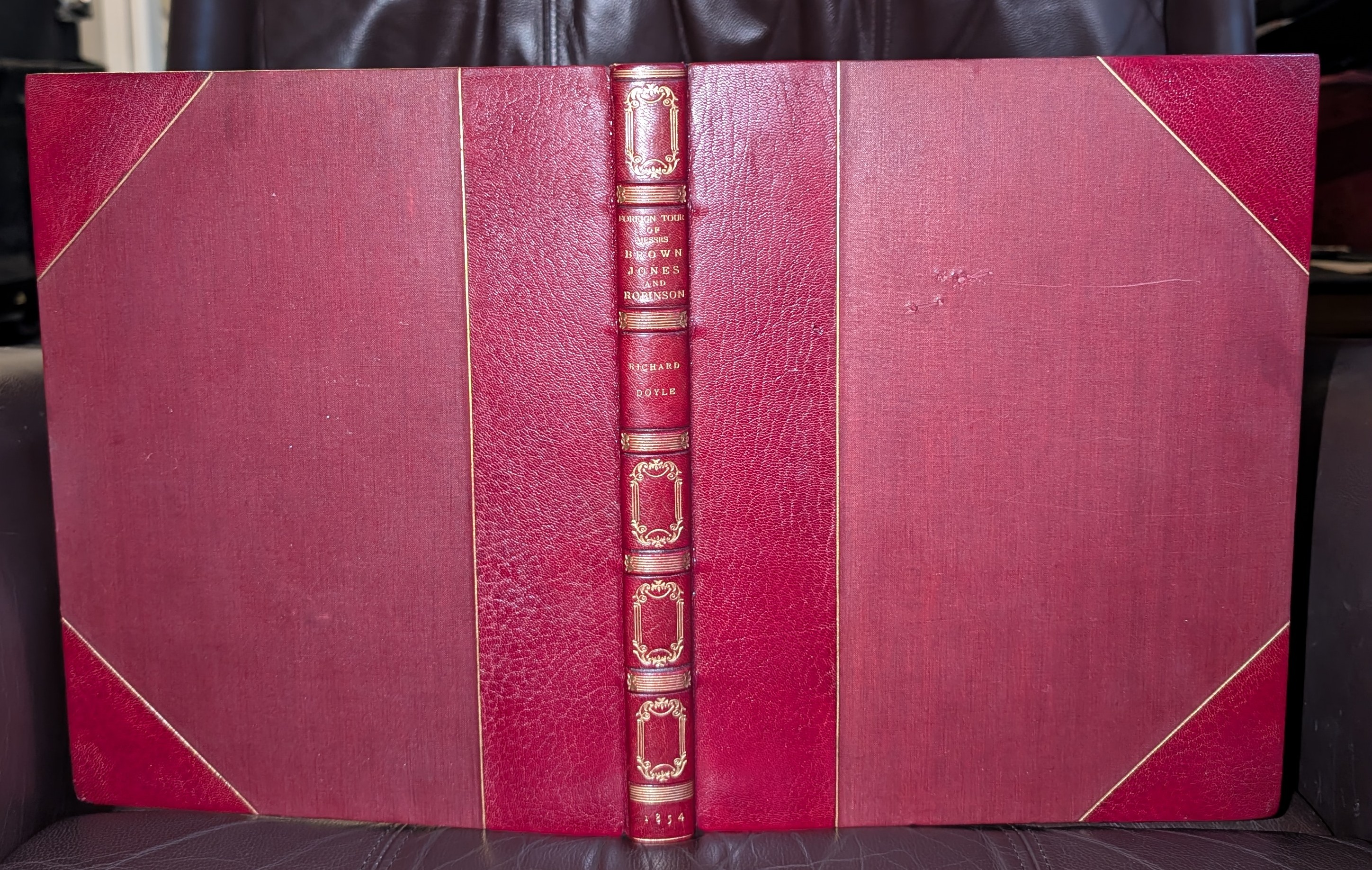 The Foreign Tour of Messrs. Brown, Jones and Robinson: Being The History Of What They Saw, And Did In Belgium, Germany, Switzerland and Italy. By Richard Doyle