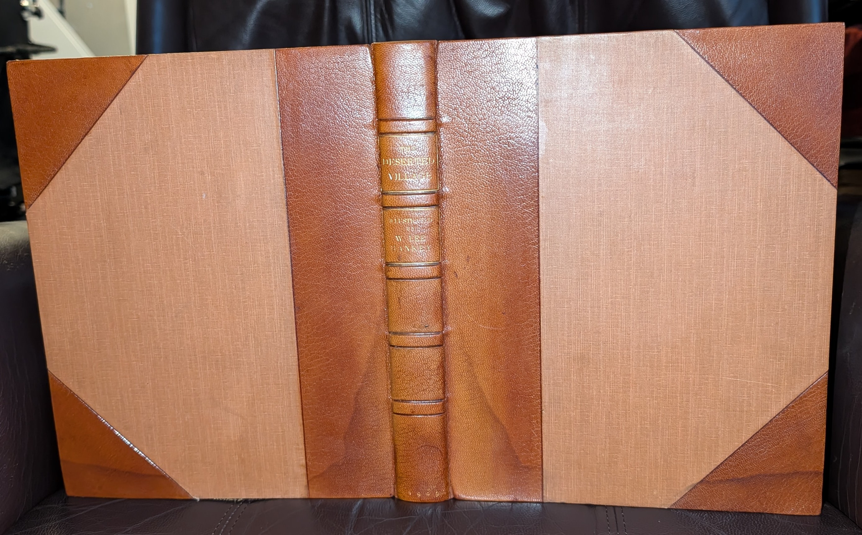 The Deserted Village By Oliver Goldsmith With Illustrations By W. Lee Hankey.