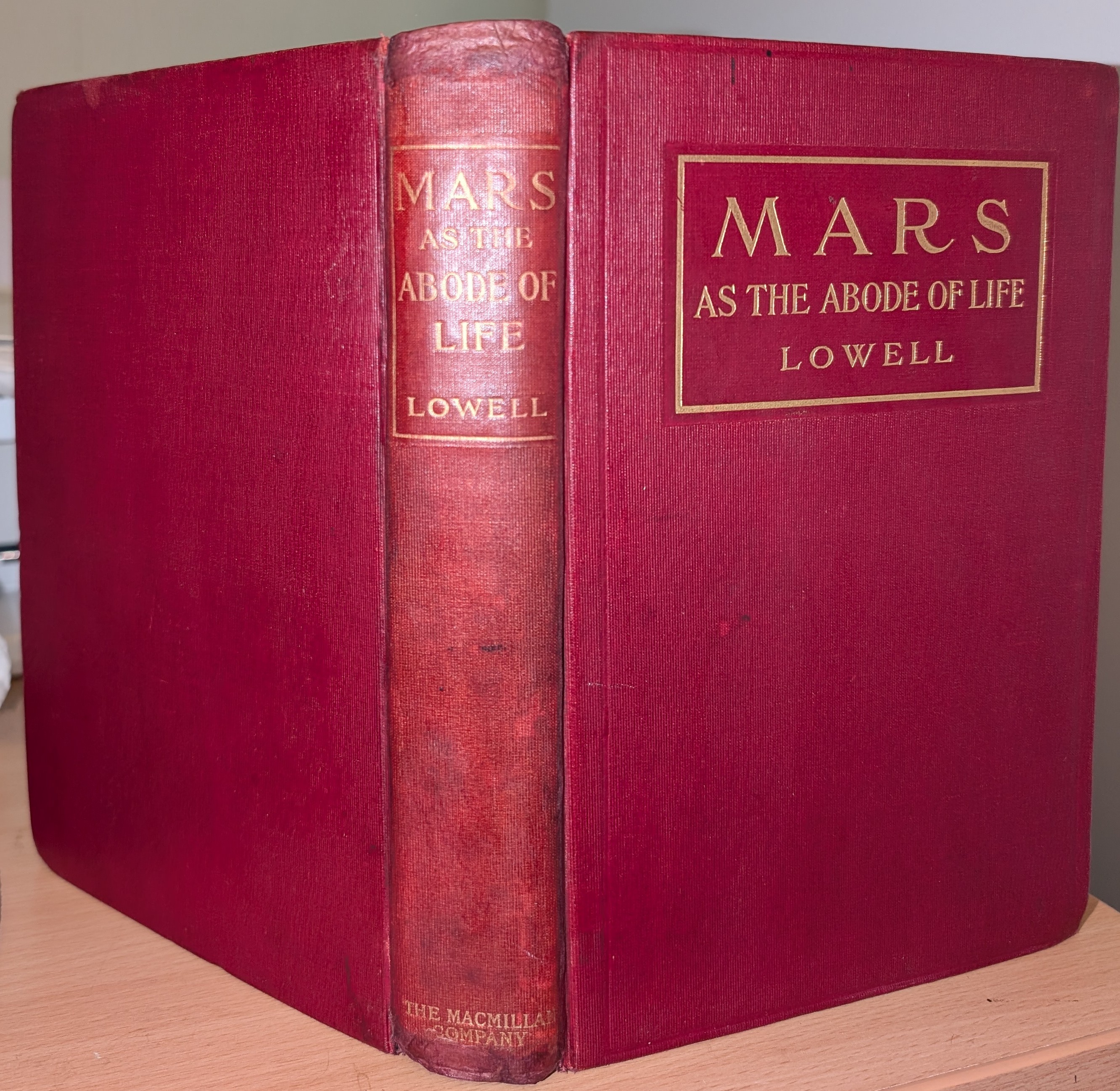 Mars As The Abode Of Life By Percival Lowell, A.B., LL.D.