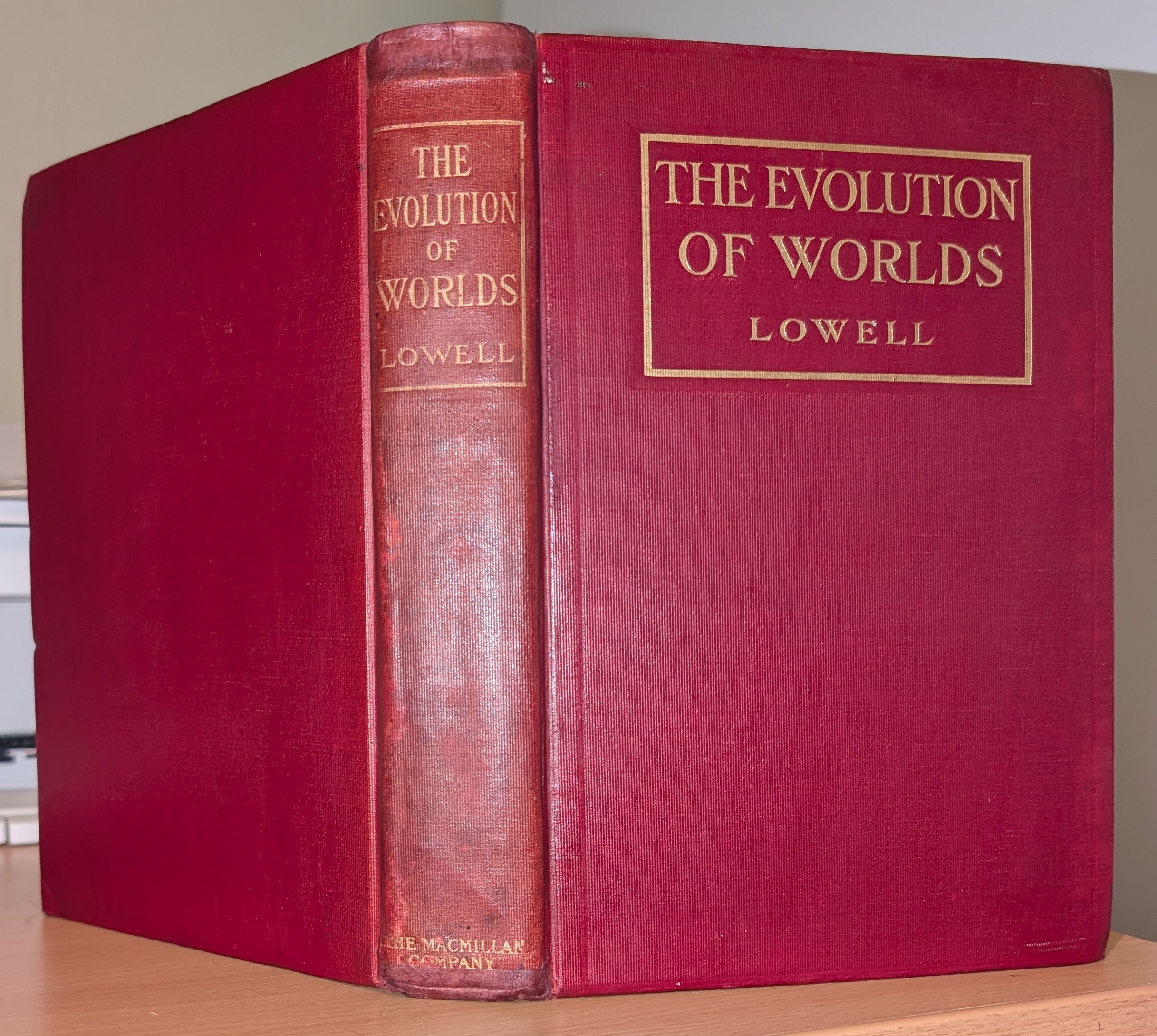 The Evolution Of Worlds By Percival Lowell, A.B., LL.D.