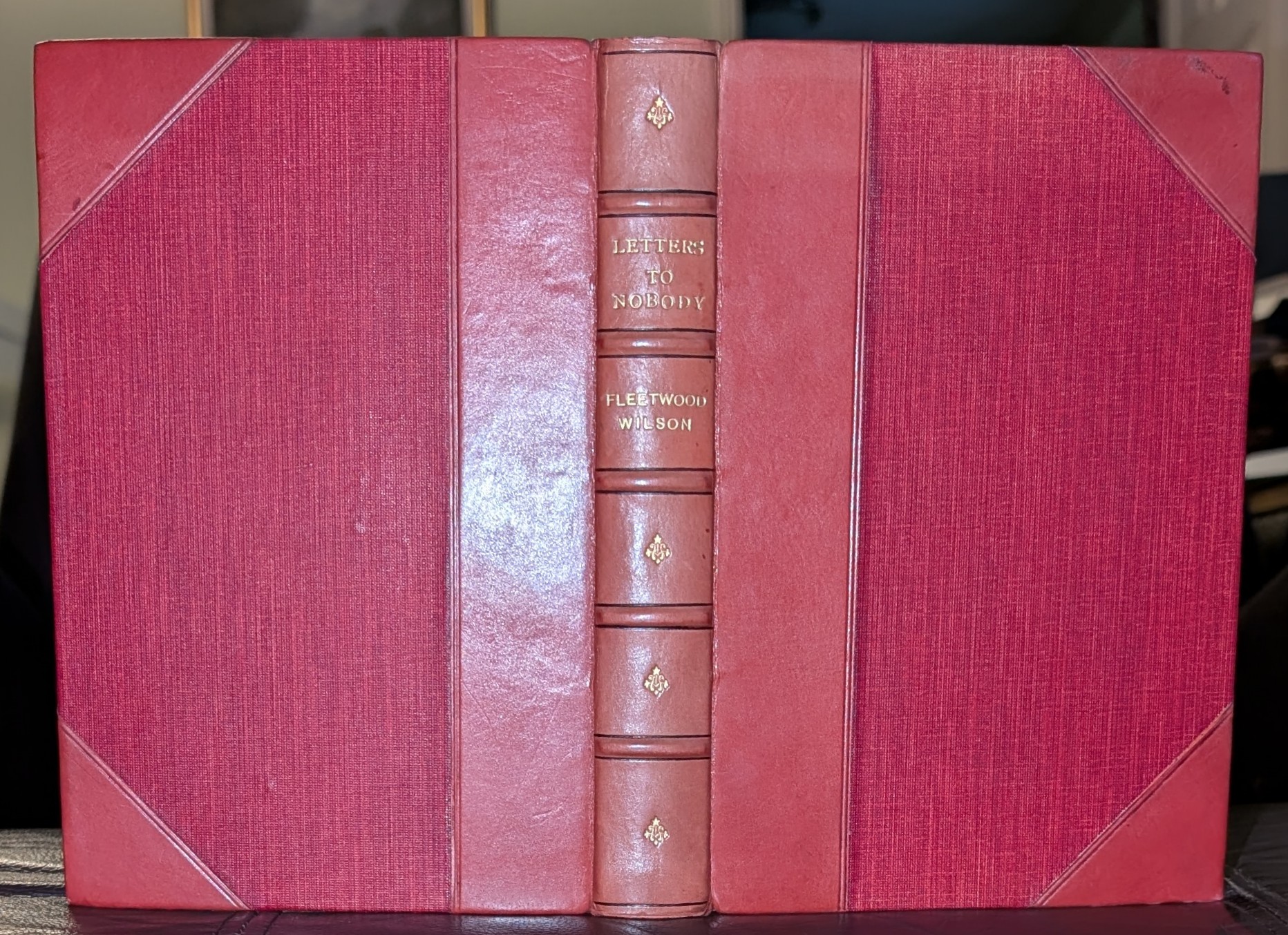 Letters to Nobody. 1908-1913 .