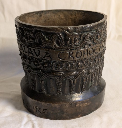 Bronze Replica of the Lullington Norman font